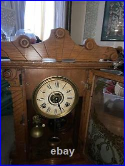 Seth Thomas Eight Day Mantel Antique Gingerbread Style Clock? Untested