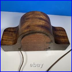 Seth Thomas Electric Mantle Shelf Clock 1930s-50s Brass Dial- Working WithChime