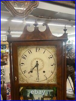 Seth Thomas Ellie Terry Pillar and Scroll Clock, Beautiful Case. Needs Repair