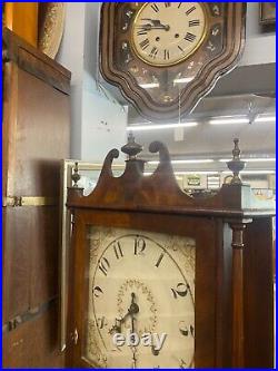 Seth Thomas Ellie Terry Pillar and Scroll Clock, Beautiful Case. Needs Repair