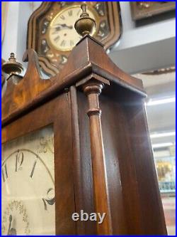 Seth Thomas Ellie Terry Pillar and Scroll Clock, Beautiful Case. Needs Repair