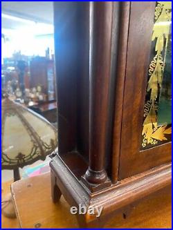 Seth Thomas Ellie Terry Pillar and Scroll Clock, Beautiful Case. Needs Repair