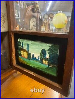 Seth Thomas Ellie Terry Pillar and Scroll Clock, Beautiful Case. Needs Repair