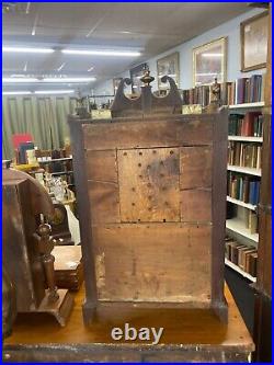 Seth Thomas Ellie Terry Pillar and Scroll Clock, Beautiful Case. Needs Repair