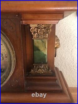 Seth Thomas Eton Mantel Clock Ca 1904 / Works