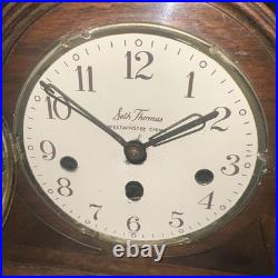 Seth Thomas Keywound WithWestminster Strike & Chimes Mantle Clock (NO KEY) Seth Thomas Keywound WithWestminster Strike & Chimes Mantle Clock (NO KEY)