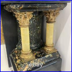 Seth Thomas Larkin 35 New Sucile Shasta Adamantine Mantle Clock dragon claw feet