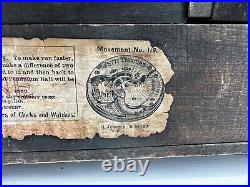 Seth Thomas Larkin 35 New Sucile Shasta Adamantine Mantle Clock dragon claw feet