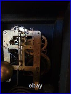 Seth Thomas Larkin 35 New Sucile Shasta Adamantine Mantle Clock dragon claw feet