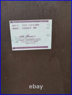 Seth Thomas Legacy -3W 8-Day Mantle Table Clock # 1314-000 No Key Seth Thomas Legacy -3W 8-Day Mantle Table Clock # 1314-000 No Key