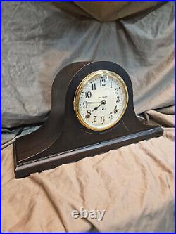 Seth Thomas Mahogany Antique Mantel Clock circa 1913 Original Movement Restored