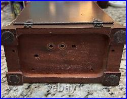 Seth Thomas Mantle Clock Made In Germany Vintage & Works