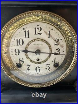 Seth Thomas Mantle clock antique Label 295 G NEEDS WINDING