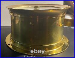 Seth Thomas Marine Clock and Barometer with Stand Both in good working Order