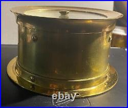 Seth Thomas Marine Clock and Barometer with Stand Both in good working Order