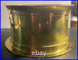 Seth Thomas Marine Clock and Barometer with Stand Both in good working Order