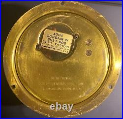 Seth Thomas Marine Clock and Barometer with Stand Both in good working Order