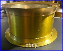 Seth Thomas Marine Clock and Barometer with Stand Both in good working Order
