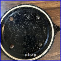 Seth Thomas Mark I Deck Clock Black US Navy Bakelite Exterior U. S. S. Wyoming