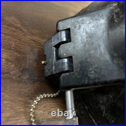 Seth Thomas Mark I Deck Clock Black US Navy Bakelite Exterior U. S. S. Wyoming