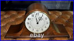 Seth Thomas Medbury 5E Westminster Chime 20 Vintage Wood Electric Mantle Clock