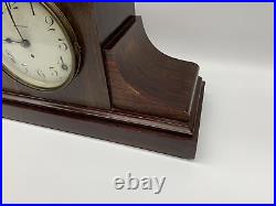 Seth Thomas Mezzo Red Adamantine Mantle Clock Vintage