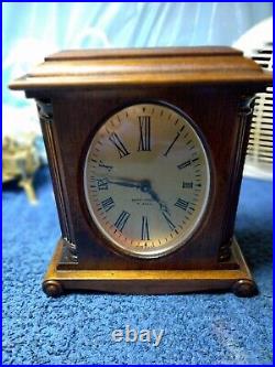 Seth Thomas Mid Century Mantel Clock 4 Jewels. Made In America
