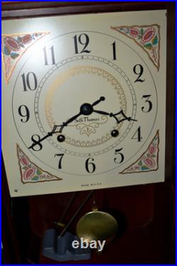 Seth Thomas Miniature Pillar & Scroll Tradition Clock ca. 1950 8 Day NICE