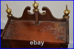 Seth Thomas Miniature Pillar & Scroll Tradition Clock ca. 1950 8 Day NICE