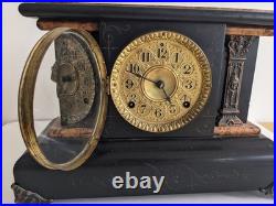 Seth Thomas Model 102 Mantel Clock Claw Foot with Key