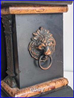 Seth Thomas Model 102 Mantel Clock Claw Foot with Key