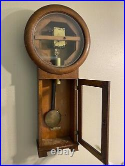 Seth Thomas No 2 Regulator Wall Antique Clock Original Old Ansonia American