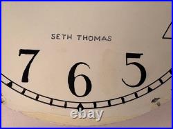 Seth Thomas No. 2 Regulator clock dial only @ 1930s Original Good