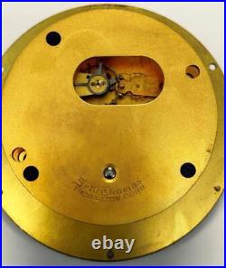 Seth Thomas No. 3 Clock 3-3/4 Dial Maritime Brass Case Circa 1922