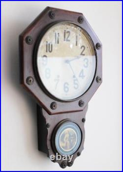 Seth Thomas OFFICE No. 2 Wall Clock Antique Regulator circa 1860 Vintage Timepiec Seth Thomas OFFICE No. 2 Wall Clock Antique Regulator circa 1860 Vintage Timepiec