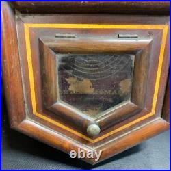 Seth Thomas Octagonal Mainspring Clock Pendulum Clock Showa Retro Rare Antique