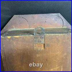 Seth Thomas Octagonal Mainspring Clock Pendulum Clock Showa Retro Rare Antique