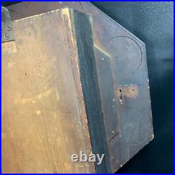 Seth Thomas Octagonal Mainspring Clock Pendulum Clock Showa Retro Rare Antique