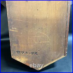 Seth Thomas Octagonal Mainspring Clock Pendulum Clock Showa Retro Rare Antique