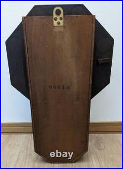 Seth Thomas Octagonal Wall Clock 1889 Retro Rare Antique Vintage