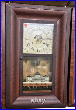Seth Thomas Ogee Clock First Type Movement Offered In 1842