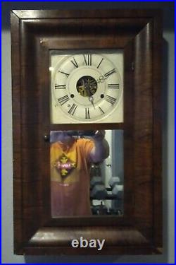Seth Thomas Ogee Wall Clock (1850 Cir)