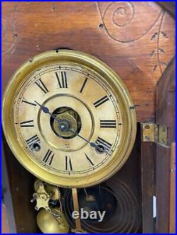 Seth Thomas Parlor Clock with Built In Level Not Working / Pendulum Slows