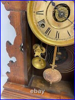 Seth Thomas Parlor Clock with Built In Level Not Working / Pendulum Slows