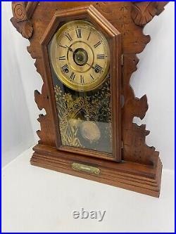 Seth Thomas Parlor Clock with Built In Level Not Working / Pendulum Slows