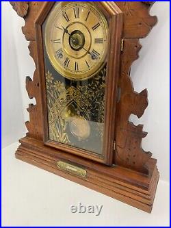 Seth Thomas Parlor Clock with Built In Level Not Working / Pendulum Slows