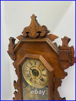 Seth Thomas Parlor Clock with Built In Level Not Working / Pendulum Slows