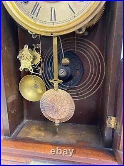 Seth Thomas Parlor Clock with Built In Level Not Working / Pendulum Slows