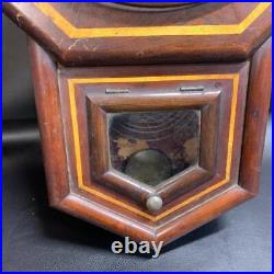 Seth Thomas Pendulum Clock Octagonal Antique Used Seth Thomas Pendulum Clock Octagonal Antique Used