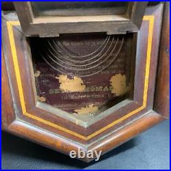 Seth Thomas Pendulum Clock Octagonal Antique Used Seth Thomas Pendulum Clock Octagonal Antique Used